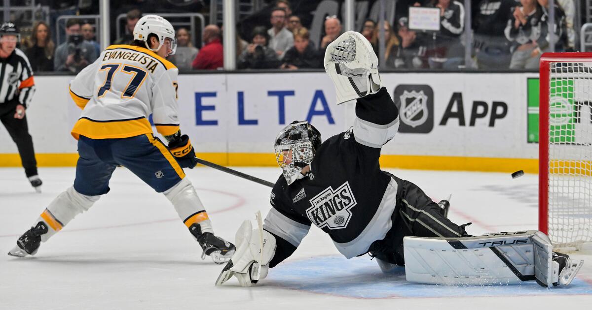 Kings rally before losing critical game to Predators in shootout