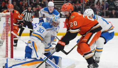 Ducks fall to playoff-hungry Blues for their fourth straight loss