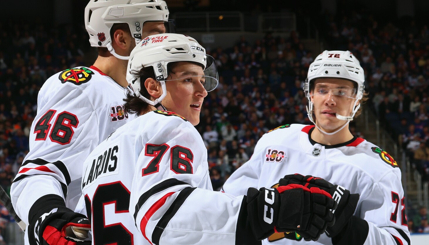 Nick Lardis' confidence surging with Blackhawks as he learns how to score in NHL