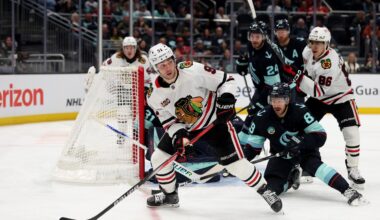 Blackhawks have found power play that works: Connor Bedard quarterbacking five forwards