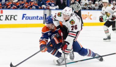 Blackhawks' loss to Oilers officially eliminates them from playoff contention