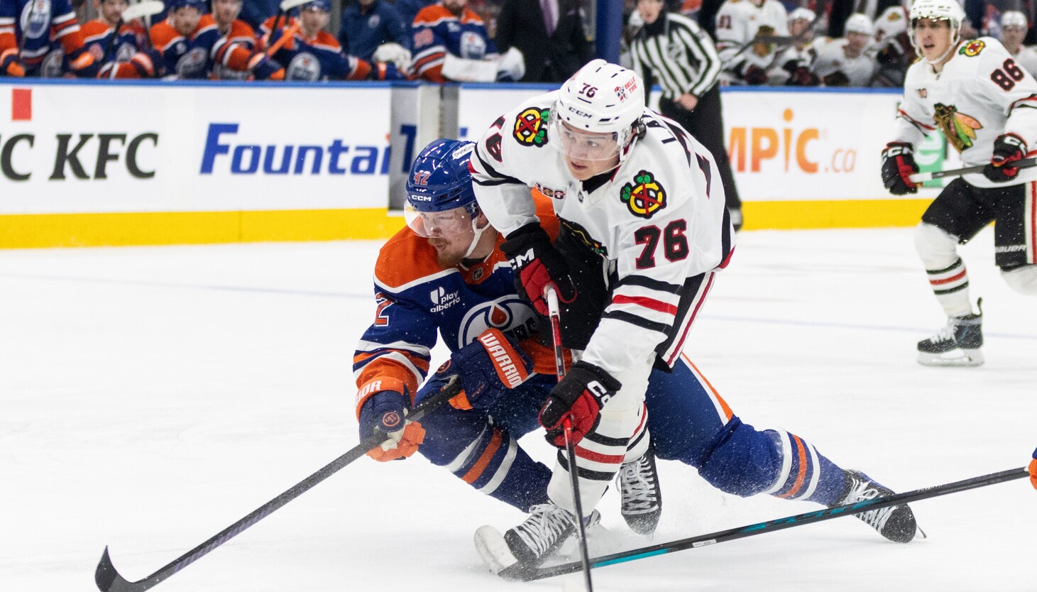 Blackhawks' loss to Oilers officially eliminates them from playoff contention