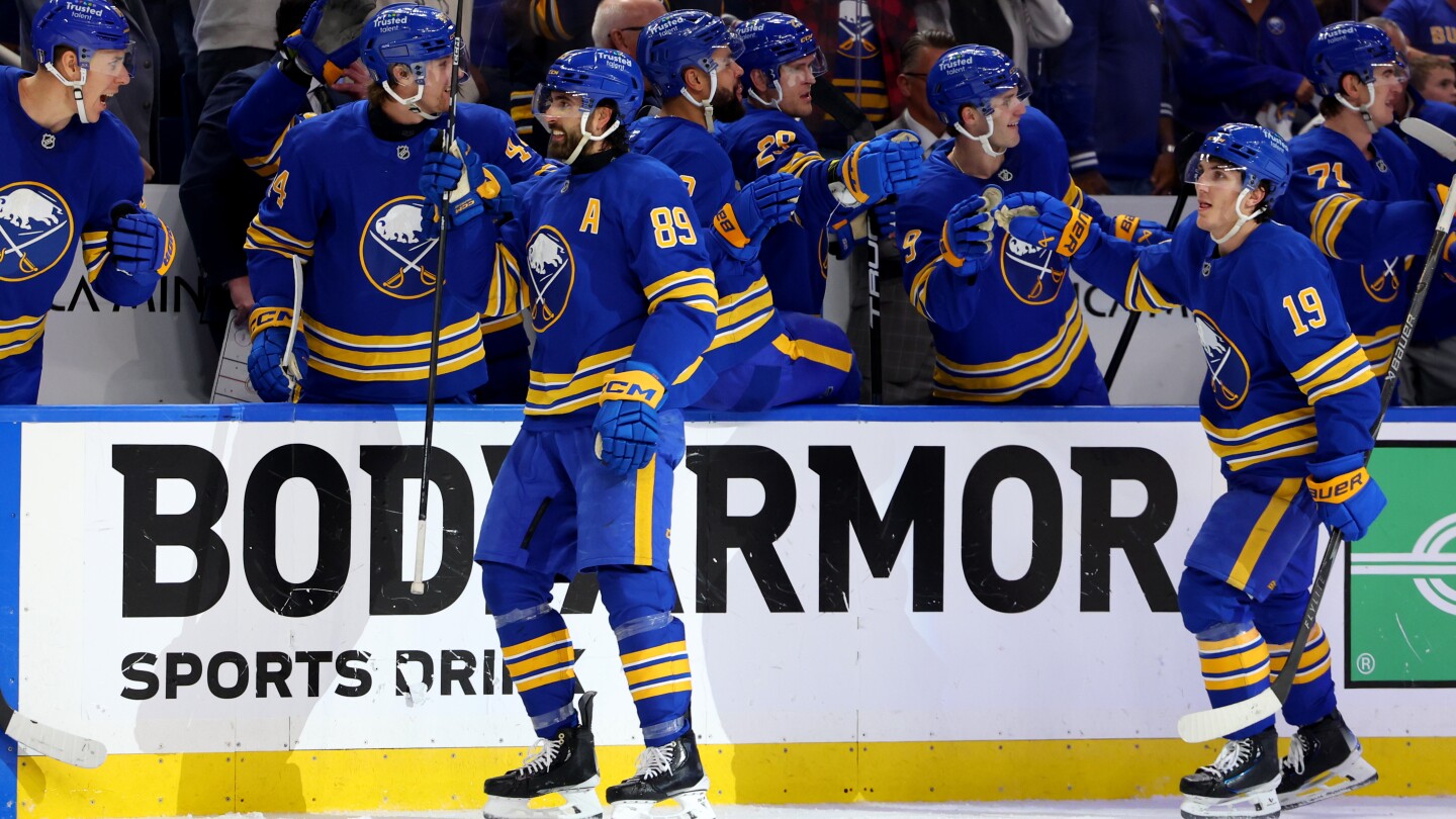 NHL: Stanley Cup Playoffs-Boston Bruins at Buffalo Sabres