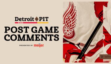 Meijer Postgame Comments 3/31/26 | Detroit Red Wings