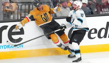 Utah Mammoth Host First Playoff Game Against Vegas Golden Knights