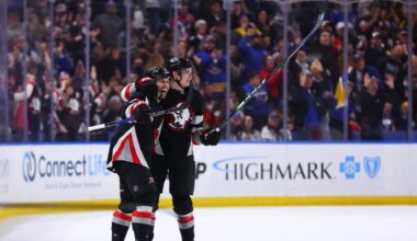Jack Quinn with a Goal vs. Tampa Bay Lightning