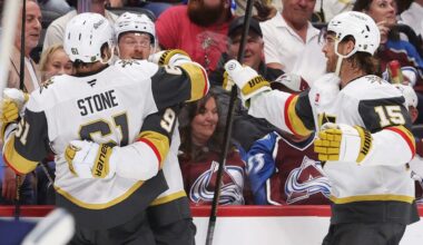 Eichel scores in OT, Golden Knights clinch playoff berth with win against Avalanche