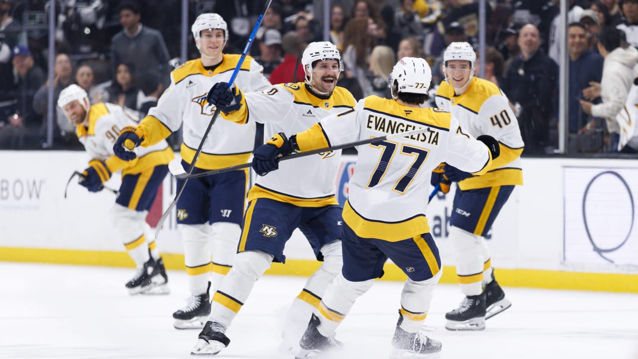 Evangelista's Shootout Winner Keeps Preds in Thick of Wild Card Race