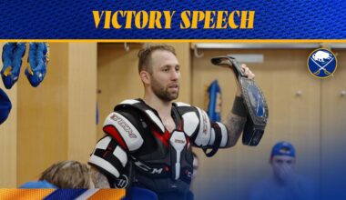 Victory Speech | Buffalo Sabres
