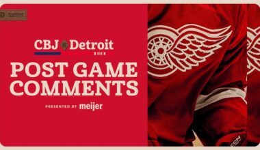Meijer Postgame Comments 4/7/26 | Detroit Red Wings