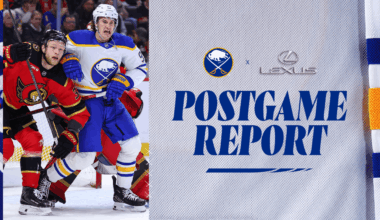 Tough offensive night in Ottawa delays Sabres’ playoff clinch