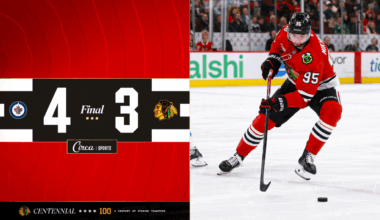 RECAP: Frondell Scores First NHL Goal but Blackhawks Fall in Overtime
