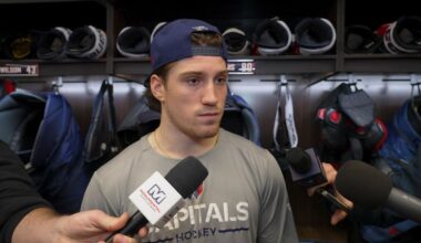 Ryan Leonard | Postgame | Washington Capitals