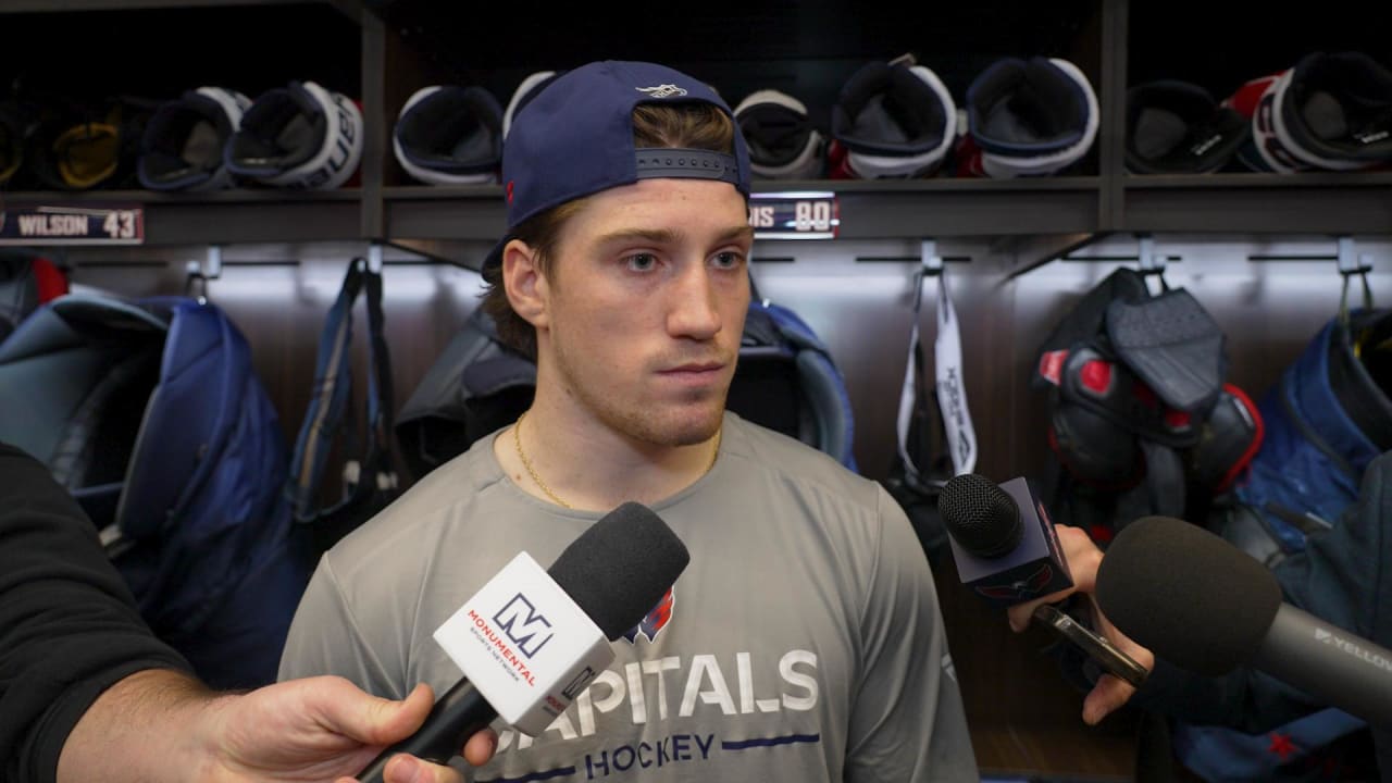 Ryan Leonard | Postgame | Washington Capitals