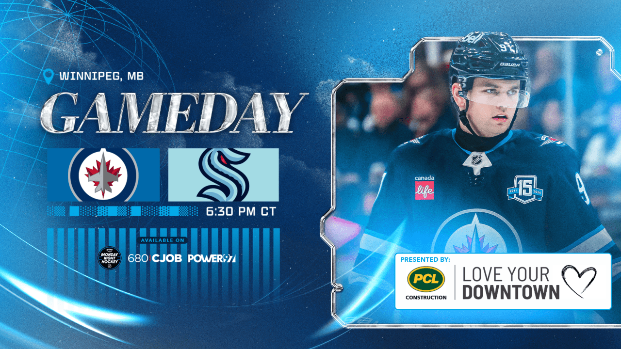 GAMEDAY: Kraken at Jets | Winnipeg Jets