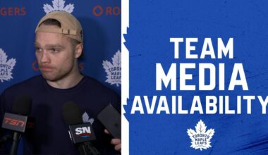 Maple Leafs Full Media Availability | Practice |