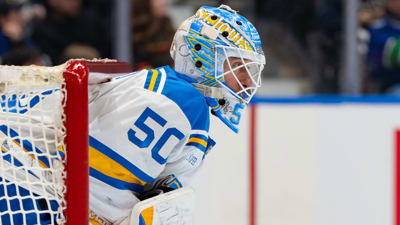 Binnington nominated for Masterton Trophy