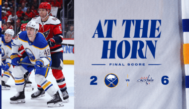 At the Horn | Capitals 6 - Sabres 2