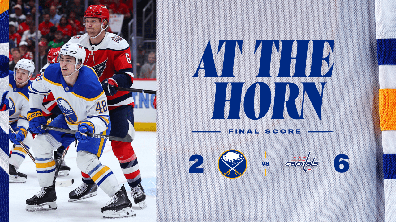 At the Horn | Capitals 6 - Sabres 2