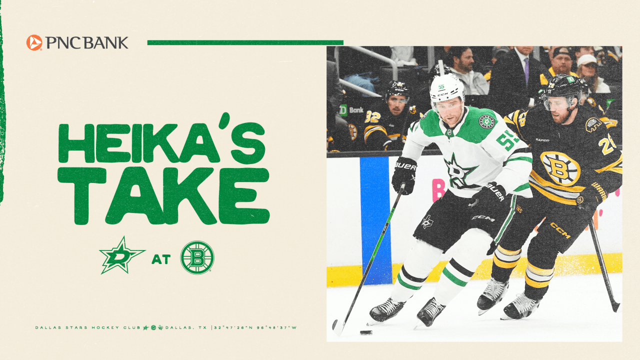 Heika’s Take: Road trip ends with a thud as Stars fall 6-3 to Bruins