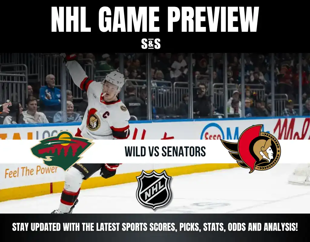 Minnesota Wild vs Ottawa Senators Odds and Predictions