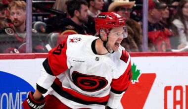 The Carolina Hurricanes use postseason experience to advance again in NHL playoffs sweep