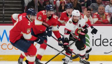 Matthew Tkachuk has goal and 3 assists, Panthers strike fast and top Senators 6-3