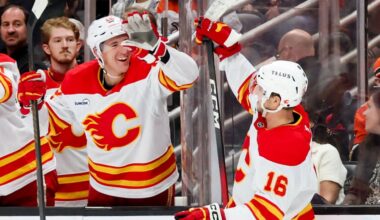 Frost scores twice, Flames hand Ducks 5th straight loss