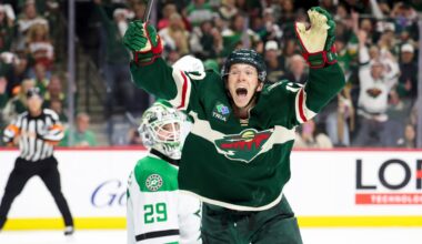 Boldy has OT winner with 29 seconds left, Wild take Game 4 to even series with Stars