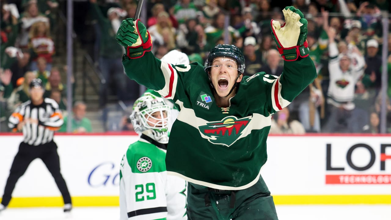 Boldy has OT winner with 29 seconds left, Wild take Game 4 to even series with Stars