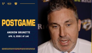 Postgame: Andrew Brunette | Nashville Predators