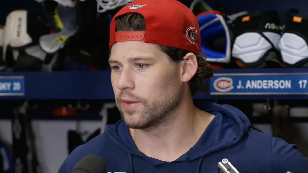 Postgame vs. NJD: Anderson | Montréal Canadiens