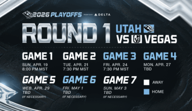 NHL Announces Schedule for First Round Series