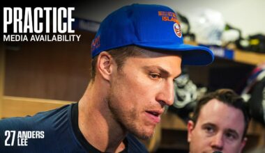 Practice 4/6: Anders Lee | New York Islanders