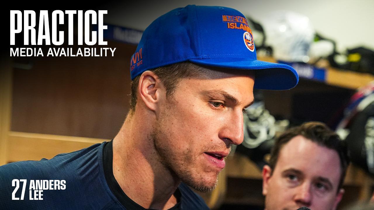 Practice 4/6: Anders Lee | New York Islanders