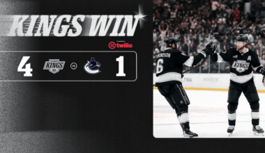 RECAP: Kings 4, Canucks 1, 4/9
