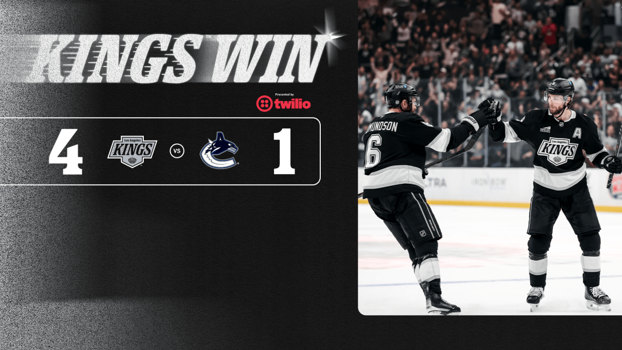 RECAP: Kings 4, Canucks 1, 4/9