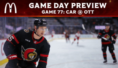 Sens look for Easter Sunday win over Hurricanes