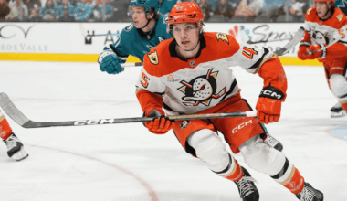 Sennecke learning on fly, helping Ducks make playoff push