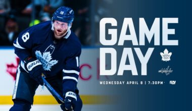 GAME DAY vs WASHINGTON - APRIL 8, 2026