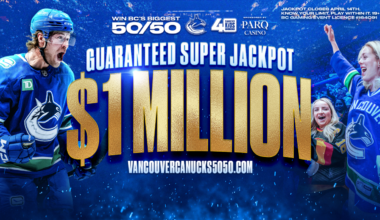 CANUCKS FOR KIDS FUND $1 MILLION 50/50 SUPER JACKPOT ON SALE NOW