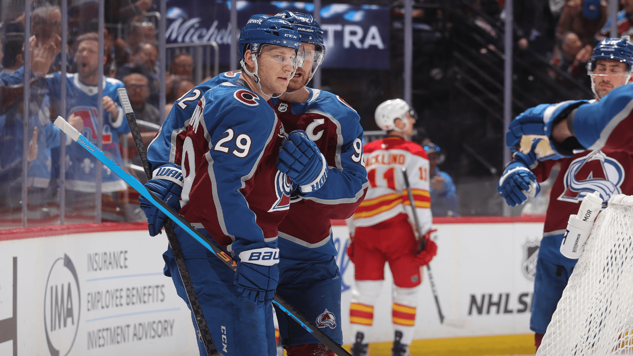 Avalanche win Presidents' Trophy with victory against Flames