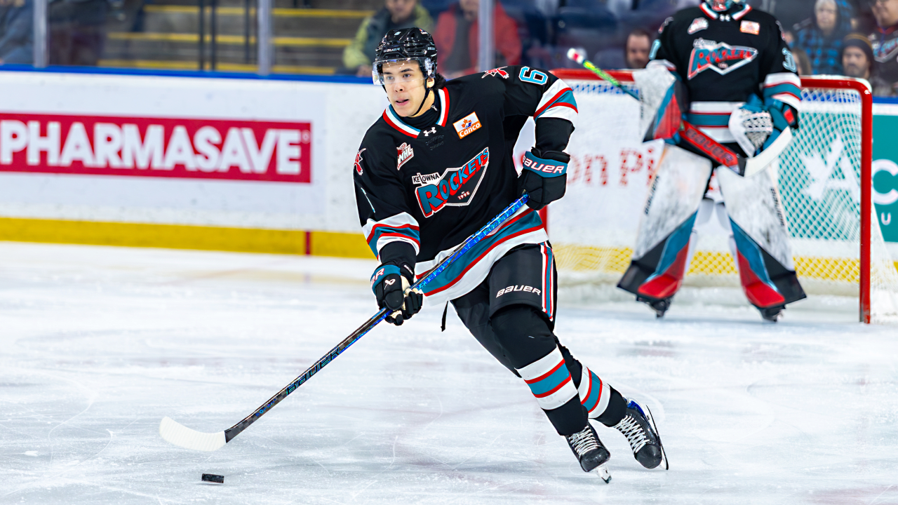 Building Blue: Parker Alcos Has Unlocked a New Level with Kelowna Rockets