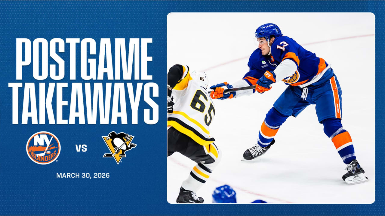 Takeaways: Islanders Fall to Penguins 8-3