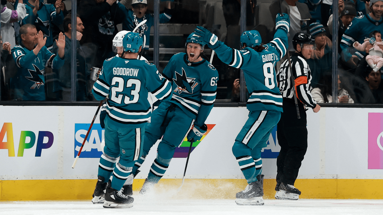 Sharks win again, defeat Maple Leafs to move into 2nd wild card in West