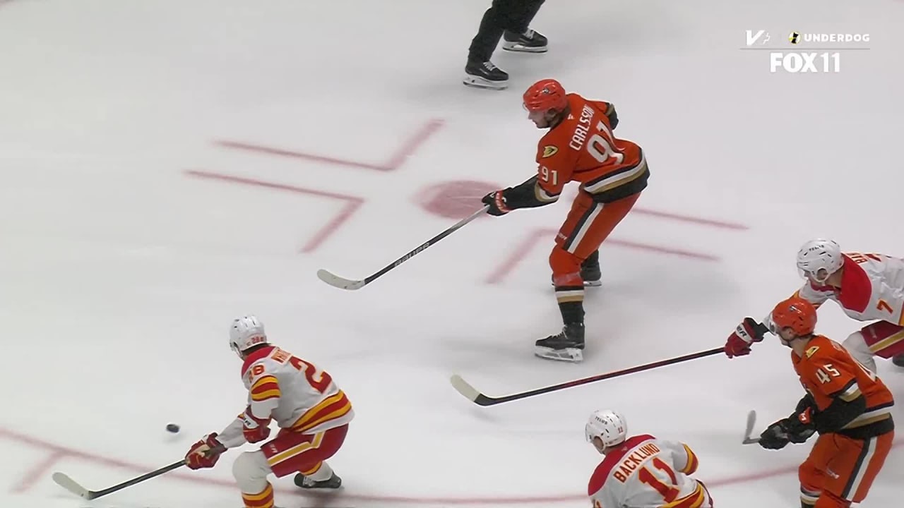 Carlsson Gets the Ducks Back In It