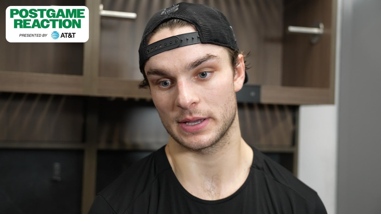 DAL@BOS Postgame: Wyatt Johnston | Dallas Stars