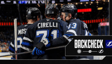 The Backcheck: Raddysh breaks goals record as Bolts beat Bruins