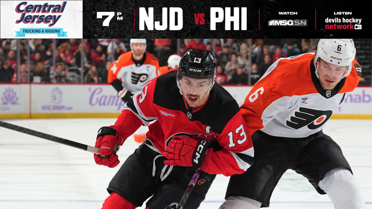 Devils, Flyers Finish Season Series | PREVIEW