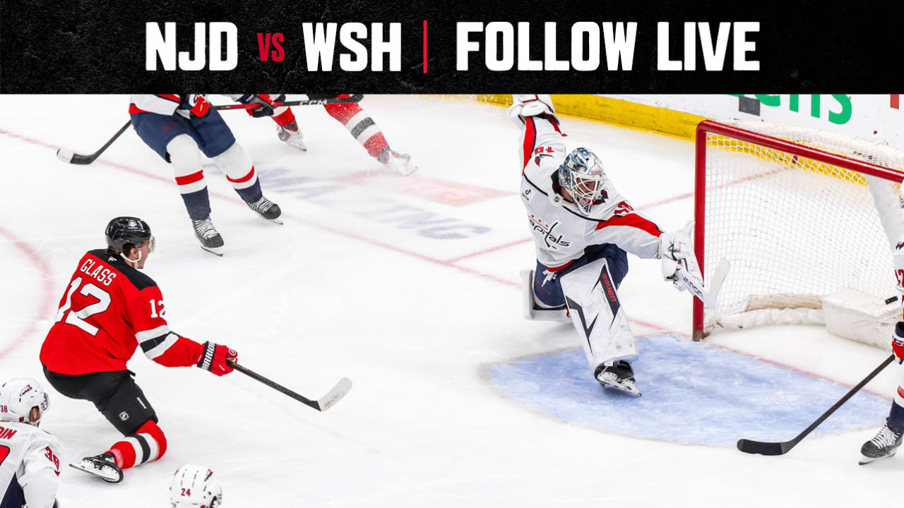 LIVE UPDATES: Devils 2, Capitals 2